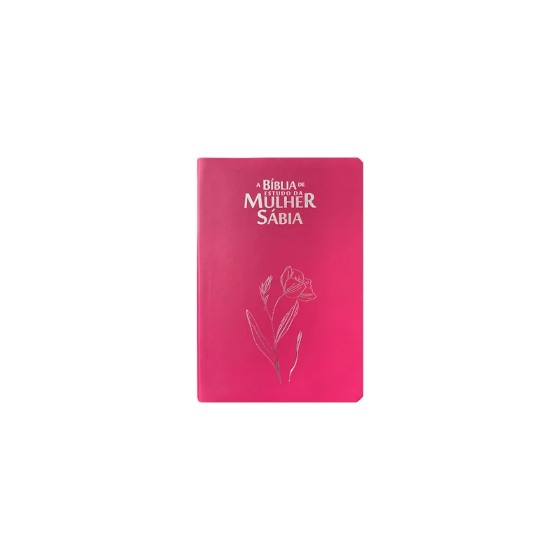 Bíblia de Estudo da Mulher Sábia | ARC | Harpa Avivada | Capa Magnólia Pink
